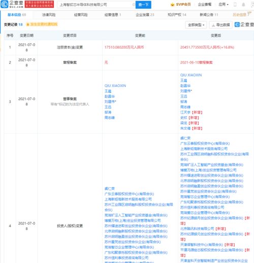 美团投资智砹芯半导体，布局AI芯片强化数据处理与存储能力